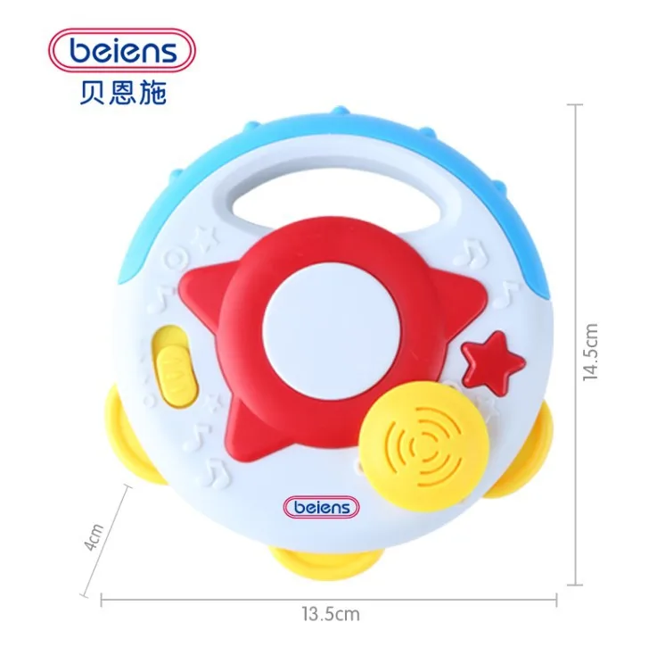 Beiens/Beiens DIY собранные игрушки Электрический маленький молоток+ Jingle Ball+ Музыкальный барабан(набор из трех частей