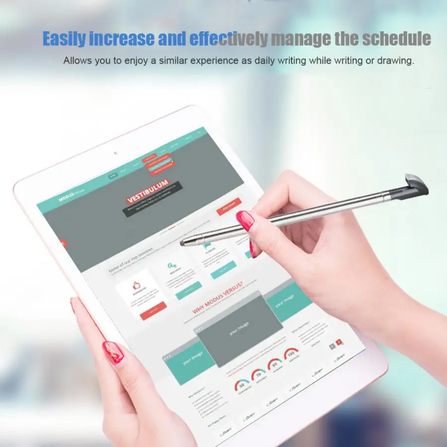 

Writing Operating Touch Stylus Pen for LG Stylo 3 Plus TP450 MP450 M470F/Stylus 3 Plus Stylus Pen Black