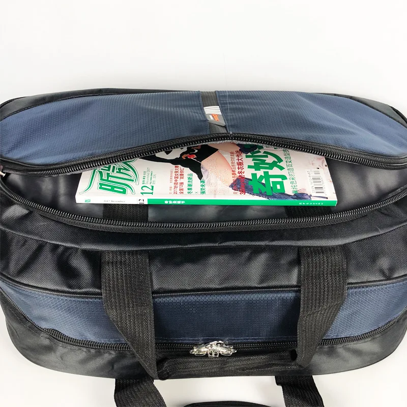 Толстая нейлоновая водонепроницаемая сумка для хранения, сумка для багажа, большая Вместительная дорожная сумка, спортивная сумка для спортзала, ручная сумка через плечо