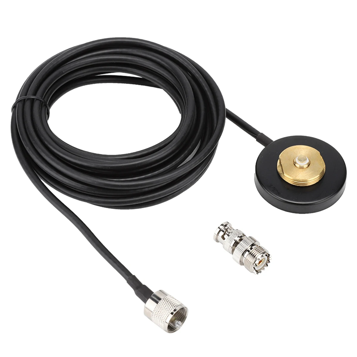 Universal Car Mini M BNC Male To Female Antenna Cable​ Adapter Converter For NMO RG-58 Mount Magnetic Base |