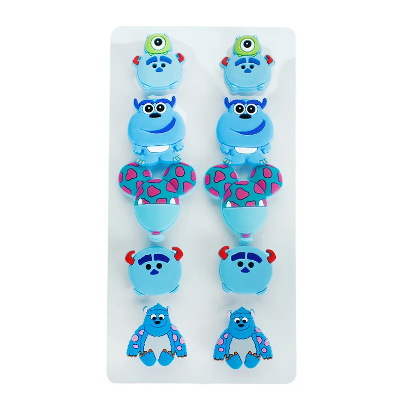 10pcs Toy Story Shoe Charms Anime Croc Charms Accessories Shoe Decoration PVC Badges for Disney Women Children Girls Party Set