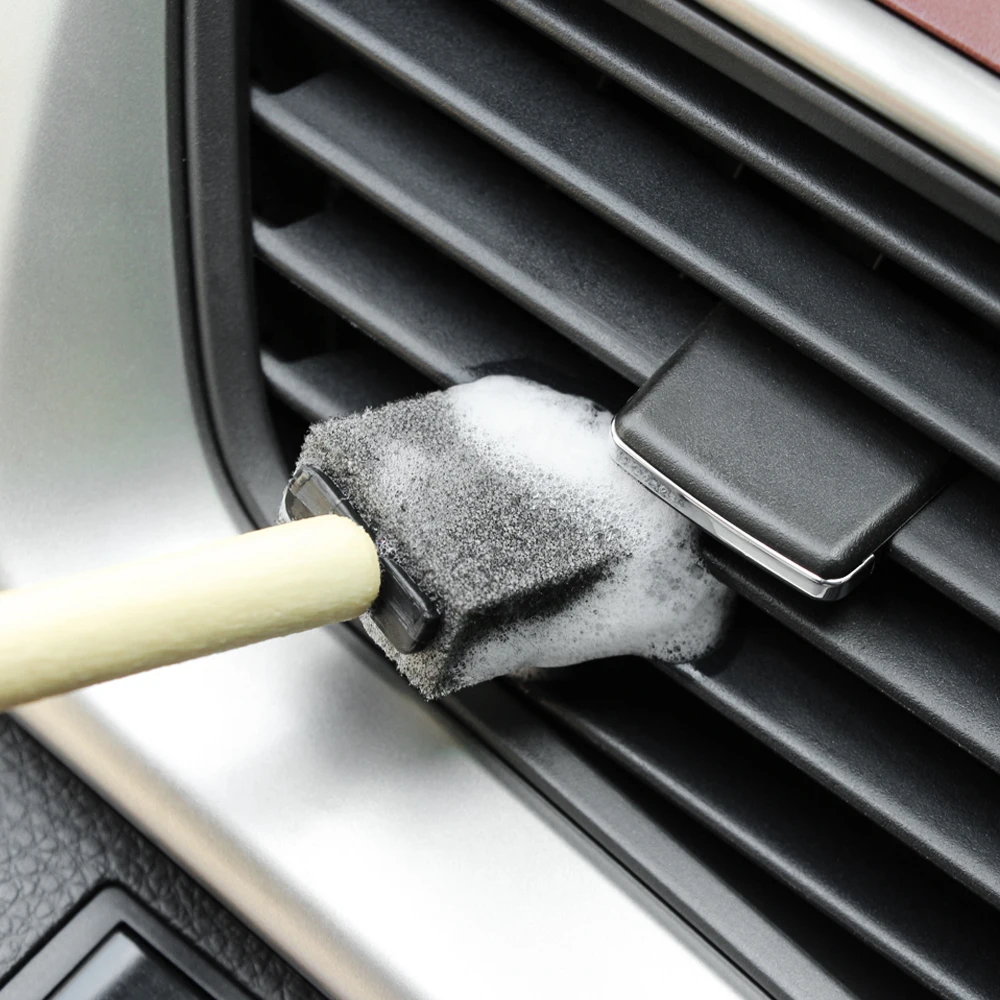 Автомобильный Кондиционер Vent Duster щетка для Skoda Kodiaq Octavia Yeti Rapid Superb Fabia Karoq 2016 2017 2018