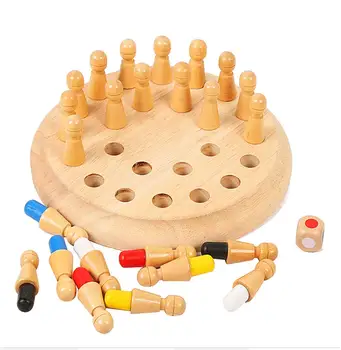 

Memory Match Stick Chess Game Family Board Games Wooden Memory Games Memory Chess Educational Children Wooden