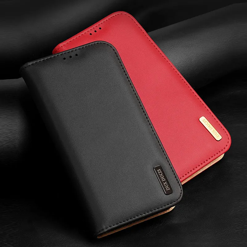 Чехол-Кошелек DUX DUCIS из натуральной кожи для IPhone 13 12 11 Pro 13Pro Max Mini 7 8 SE чехол телефона