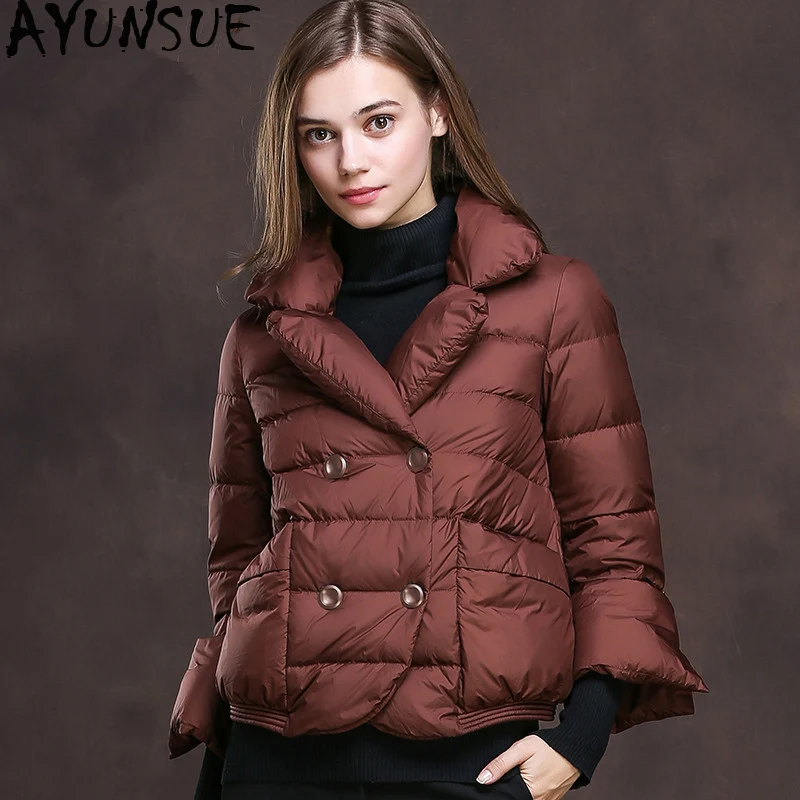 AYUNSUE женский пуховик зимняя куртка женская одежда пуховое пальто женские корейские куртки короткое пальто Chaqueta Mujer MY