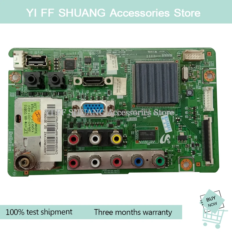 

100% test shipping for LA32C350D1 motherboard BN41-01372B T315HA02-DB screen