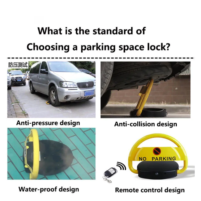 VIP Car Parking Equipment Using the remote control device prohibits parking barrier lock images - 6