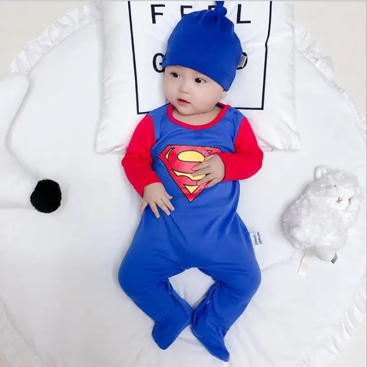 superman baby romper