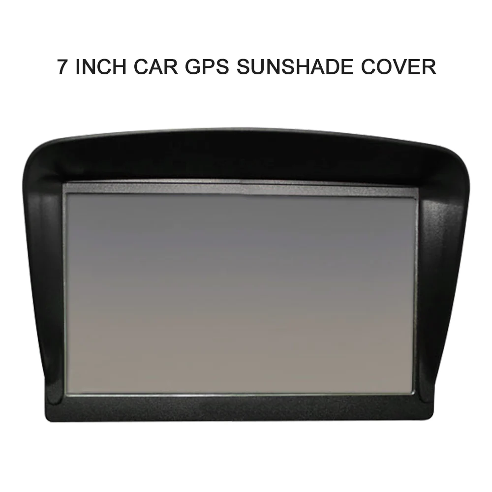 KKmoon GPS Sun Shade Cover Car Navigation Visor Plus Flexible Visor Extension for 7 inch Navigation Accessories 