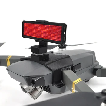 

For Mavic 1/2 LED Display Screen Kit With Bluetooth Editing Text Pattern For DJI mavic pro/mavic 2 Drone Expansion Accessories