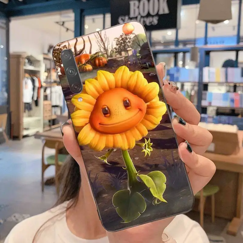 Мягкий резиновый чехол из ТПУ для телефона с растениями против Зомби Huawei Nova 6se 7 7pro