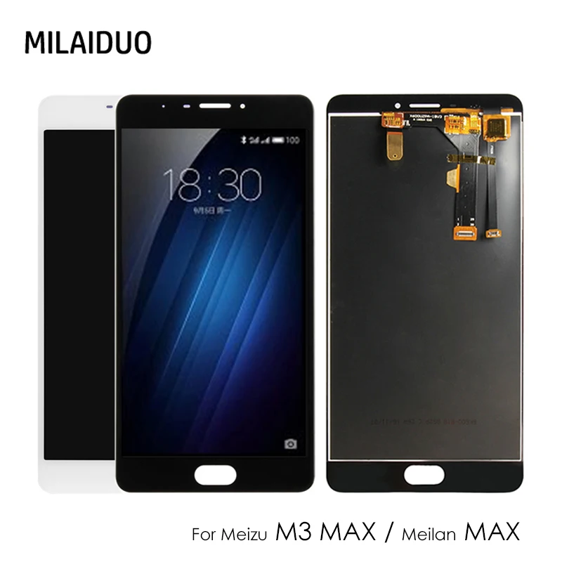 

LCD Display For Meizu M3 Max S685H LCD Touch Screen Digitizer Assembly Replacement Accessories for Meilan Max LCD 6.0"