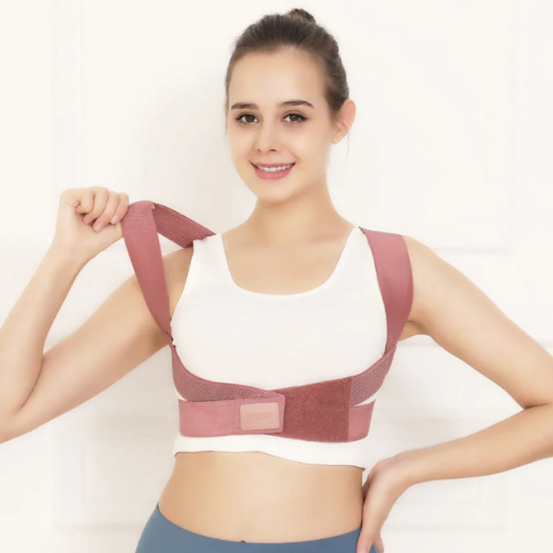 

Posture Corrector Brace Adult Adjustable Shoulder Upper Back Pain Support Intimate Comfortable Invisible Top Women Desigin