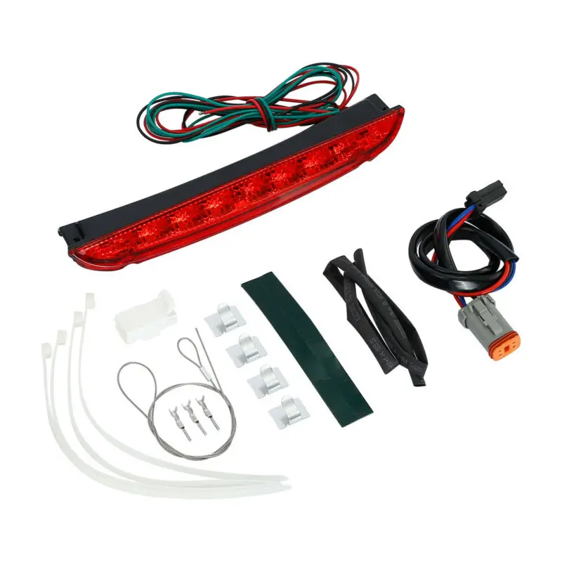 Portapacchi Per Moto Fanale Posteriore A Led Per Harley Touring 1993-2013 Air Wing Road Electra Street Glide Models
