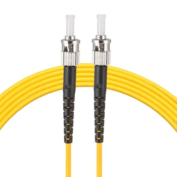 

uxcell 1 Pcs Fiber Cable,10 Meters 33Ft ST to ST 9/125 Single-mode Fiber Optic Cable Jumper Optical Patch Cord ST-ST
