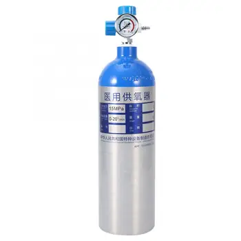 

2L Household Portable Oxygen Cylinder Elderly Patient Oxygen Bottle Tank for Elderly Patients Pregnant Women Health Care