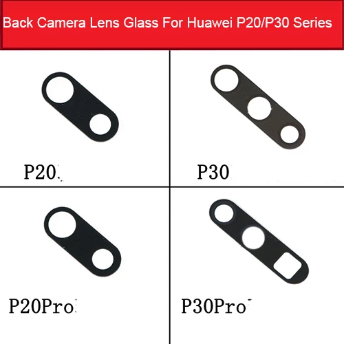 Объектив задней камеры для huawei P20 P30 Pro EML-L09 EML-L22 EML-L29 CLT-L04 сзади Камера Стекло Крышка для объектива камеры+ пластыревый заменитель