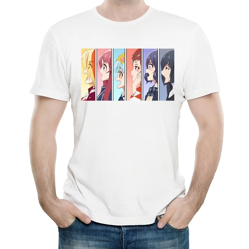 Футболка ZOMBIE LAND SAGA модная мужская футболка с логотипом ZOMBIE LAND SAGA футболки унисекс футболка аниме