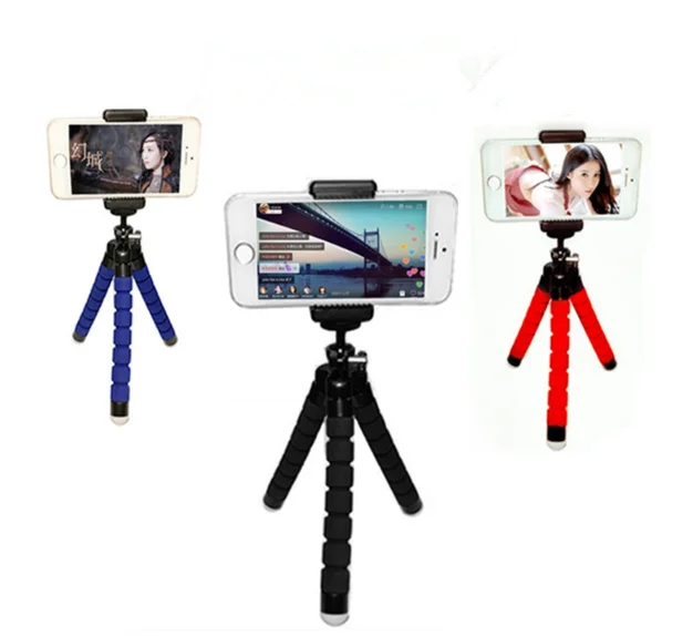 Гибкий штатив-подставка с осьминогом Gorillapod для мобильных телефонов Dslr и камер, настольный мини-штатив с bluetooth пультом дистанционного управления