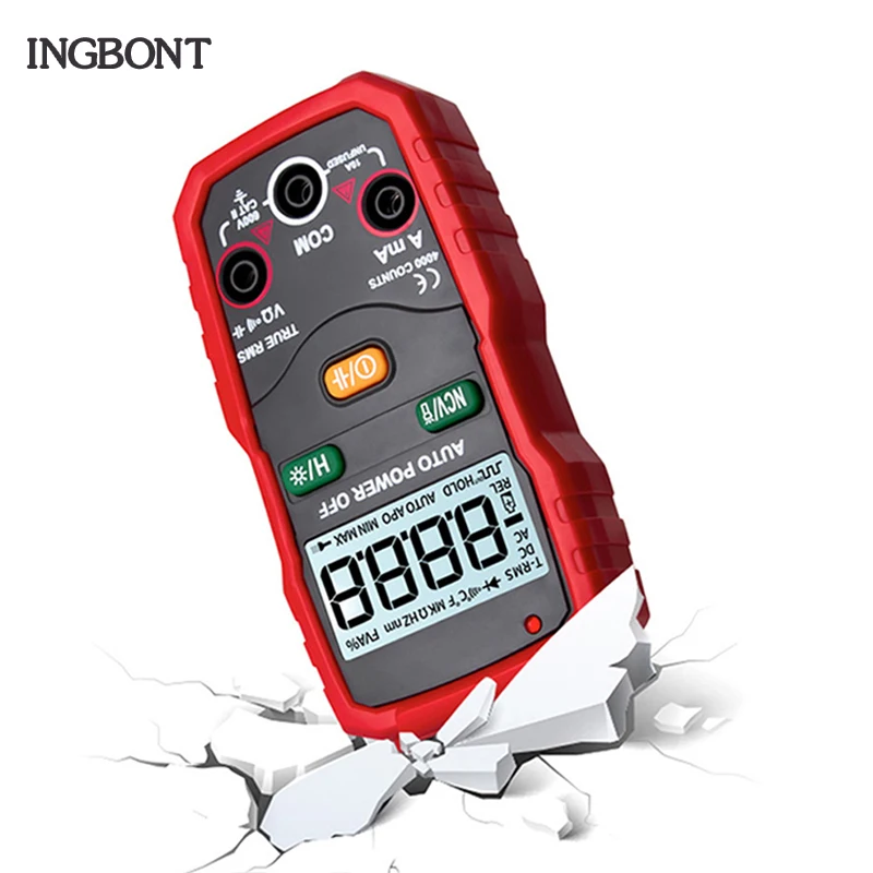 Портативный цифровой мультиметр с ЖК-подсветкой портативный амперметр