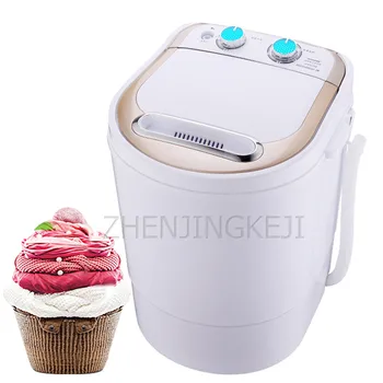 

Small Mini Single Barrel Washing Machine 220V/240W Portable Semi-automatic With Quick Spin Dehydration Sock Shirt Laundry Tools