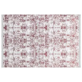 

Apex Lucca 4 'x 6' Polypropylene Red Area Rug