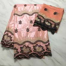 Базин ткани плюс бусины и бусинки Африканский Базен Riche Getzner батик ткань морская парча для женской одежды PL01