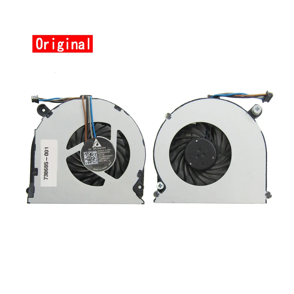Laptops Replacements Cpu Cooling Fans Fit For HP Probook 650 G1 655 640 645 738685-001 Notebook Cooler | Компьютеры и офис