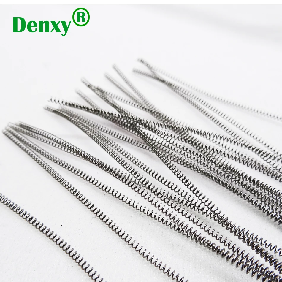 Ортодонтические пружины Denxy 4 шт./лот нержавеющая сталь пружина открытой |