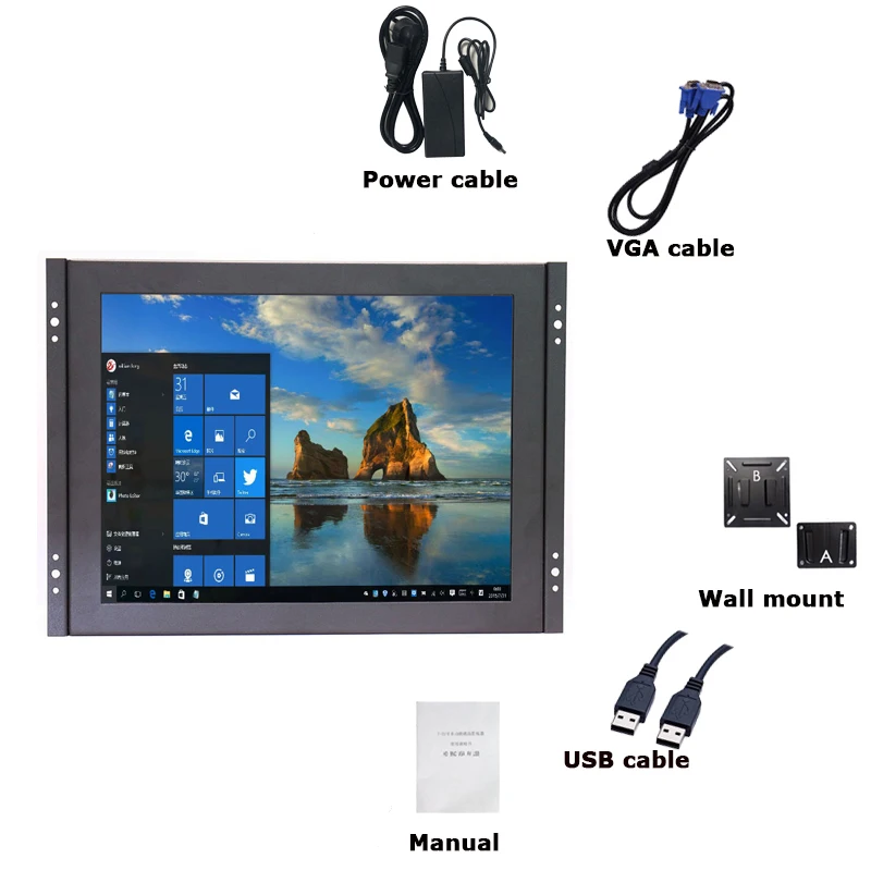    ݼ , VGA HDMI BNC AV USB  Ŀ , 12 ġ 1024*768, ǰ