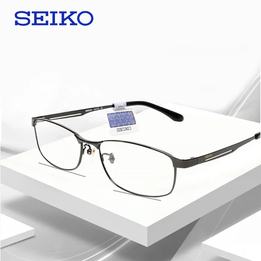 Титановые оправы для очков SEIKO титановые рецептурные мужские Оптические очки