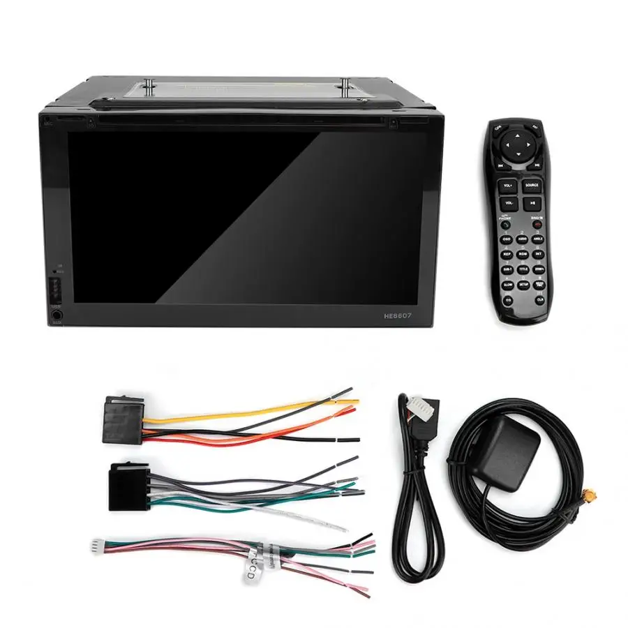 Excellent radio car 6.95 Inch Large-Screen 1080P Wifi Car Bluetooth GPS DVD Navigator Radio Player for Android 6.0 oto teypleri 0