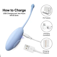 10 geschwindigkeiten Vibro-ei Vaginal Ball Drahtlose Fernbedienung Jump Eier Sex Spielzeug Vibrator Für Frauen Anal G-punkt Klitoris stimulation 2