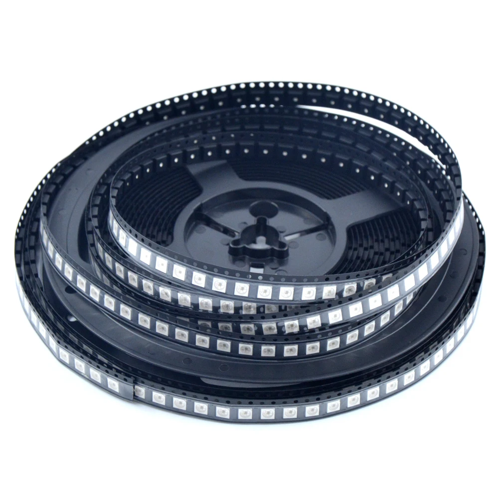 100-1000 шт. SK9822A светодиодный чипы встроенный SMD 5050 RGB адресуемых Мечта Цвет для