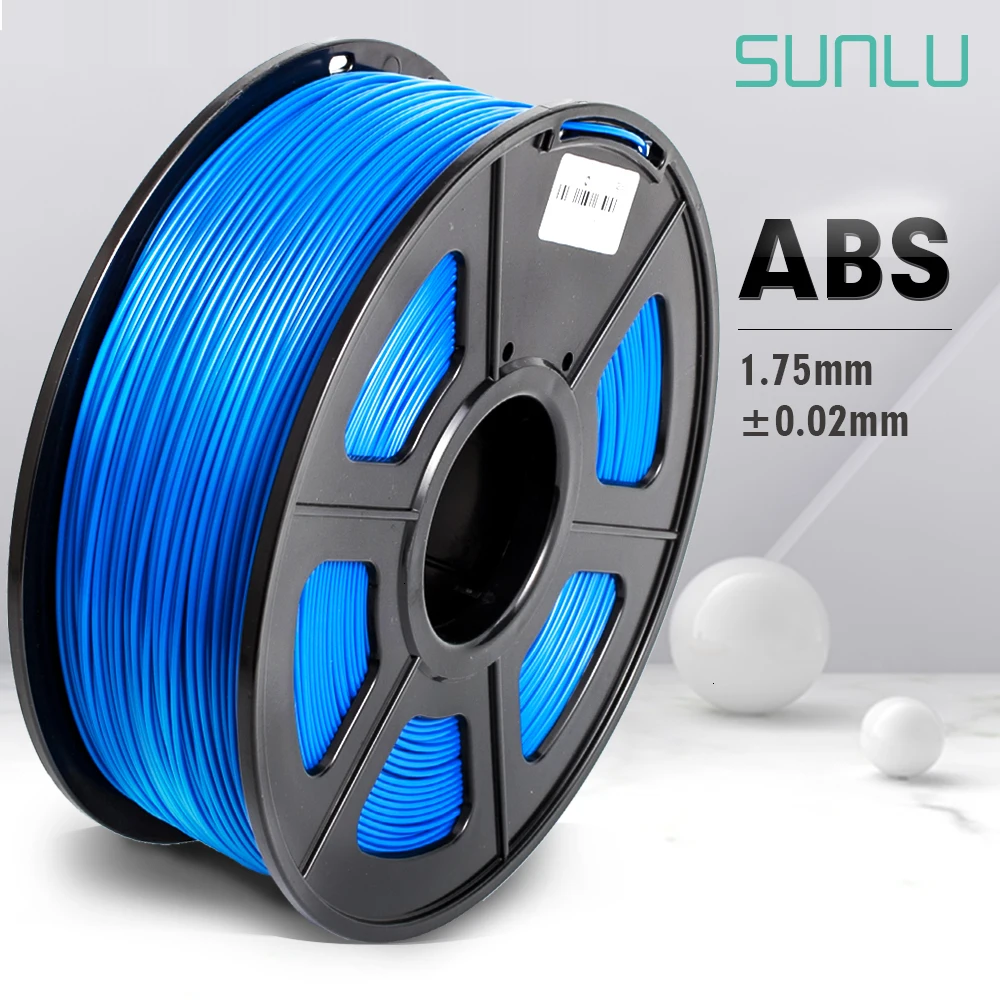 1,75 мм ABS нити для 3d принтера SUNLU Высокое качество пластик ABS 3D нити для 3D печати ручка расходные материалы без пузырьков материал