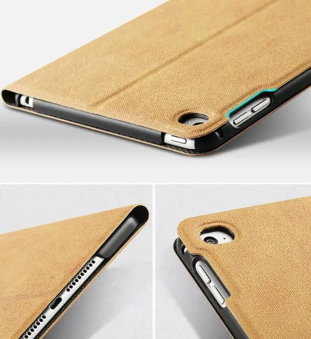 BOHYLOY For iPad Air 1 2 Case Smart Awake Sleep Stand PU Cartoon Deer Case For iPad Air 1 Air 2 Shockproof Cover Stand