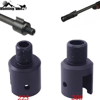 

Tactical .223 .308 1/2x28 5/8-24 Muzzle Brake Barrel End Thread Adapter for Ruger 1022 10-22 Hunting Airosft Rifle Accessory