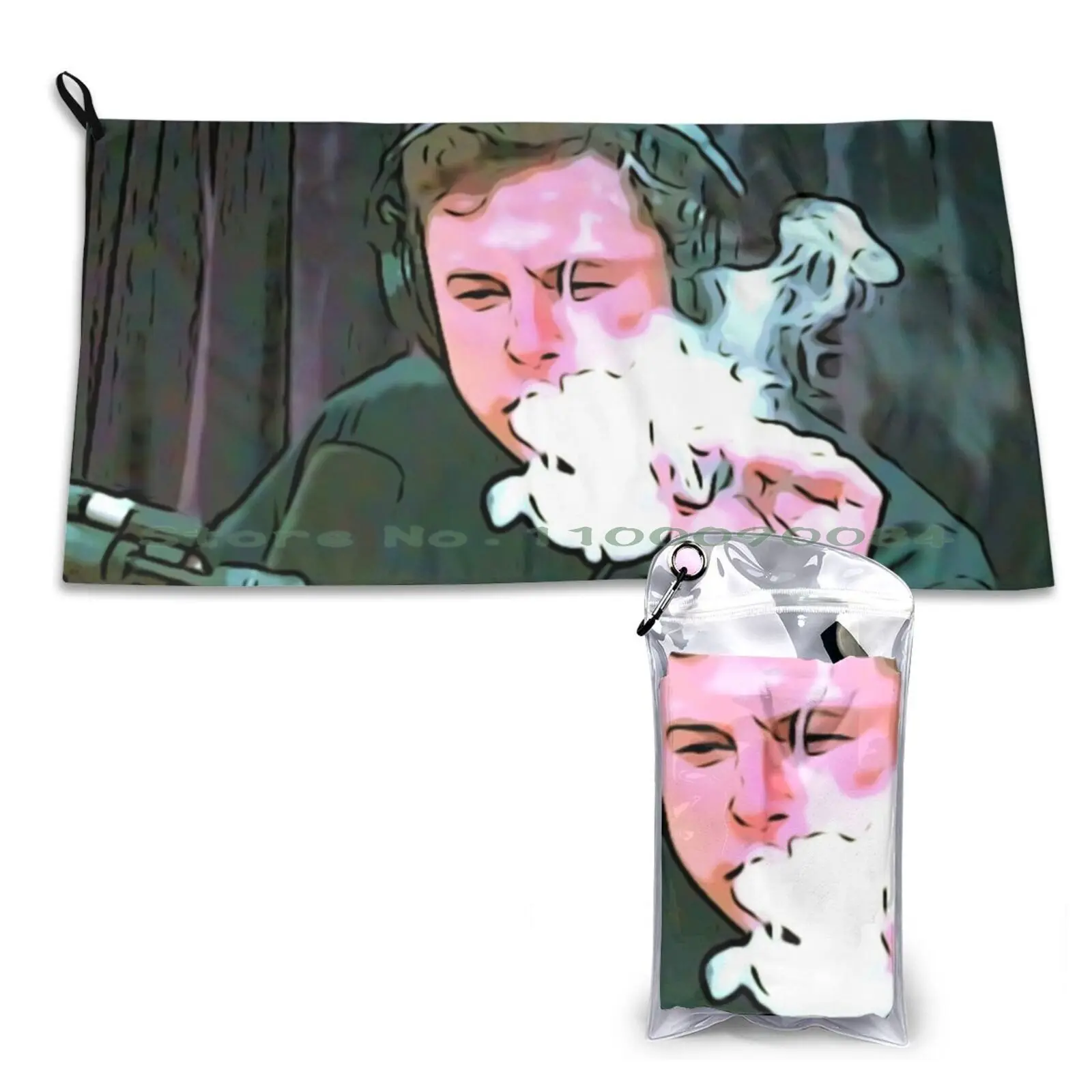 Арбуз мусс быстросохнущее полотенце для спортзала Спортивная ванночка