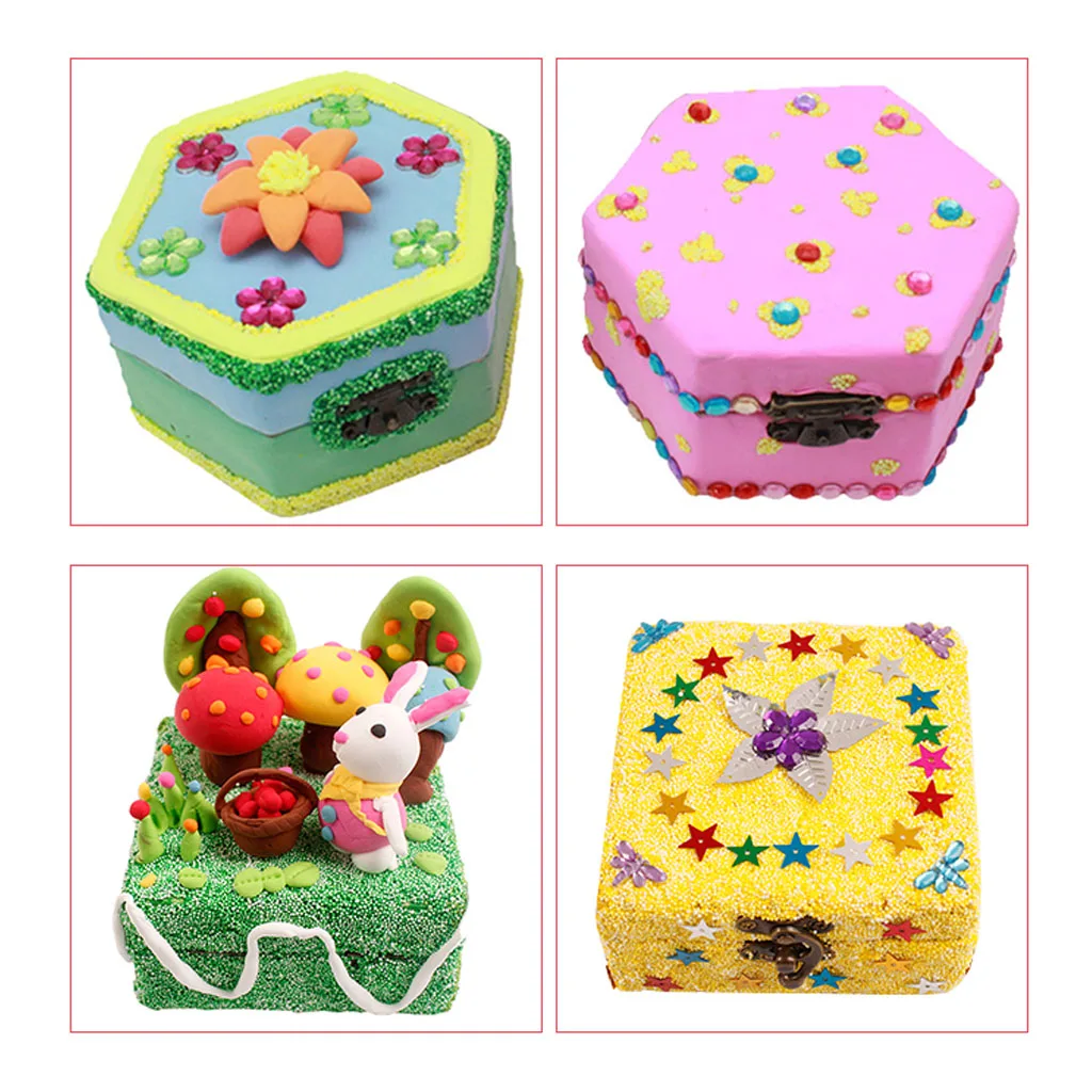 Plain Wooden Jewelry Storage Box House Shape Case Dollhouse Home Decor Gift House Shape Piggy Bank DIY Kids Crafts