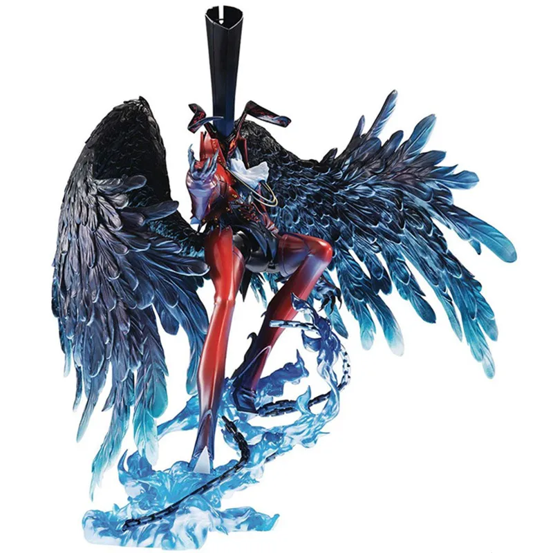 Японская игра PERSONA Yasin ПВХ фигурка Коллекционная модель игрушки куклы для подарка A251 - Цвет: Красный