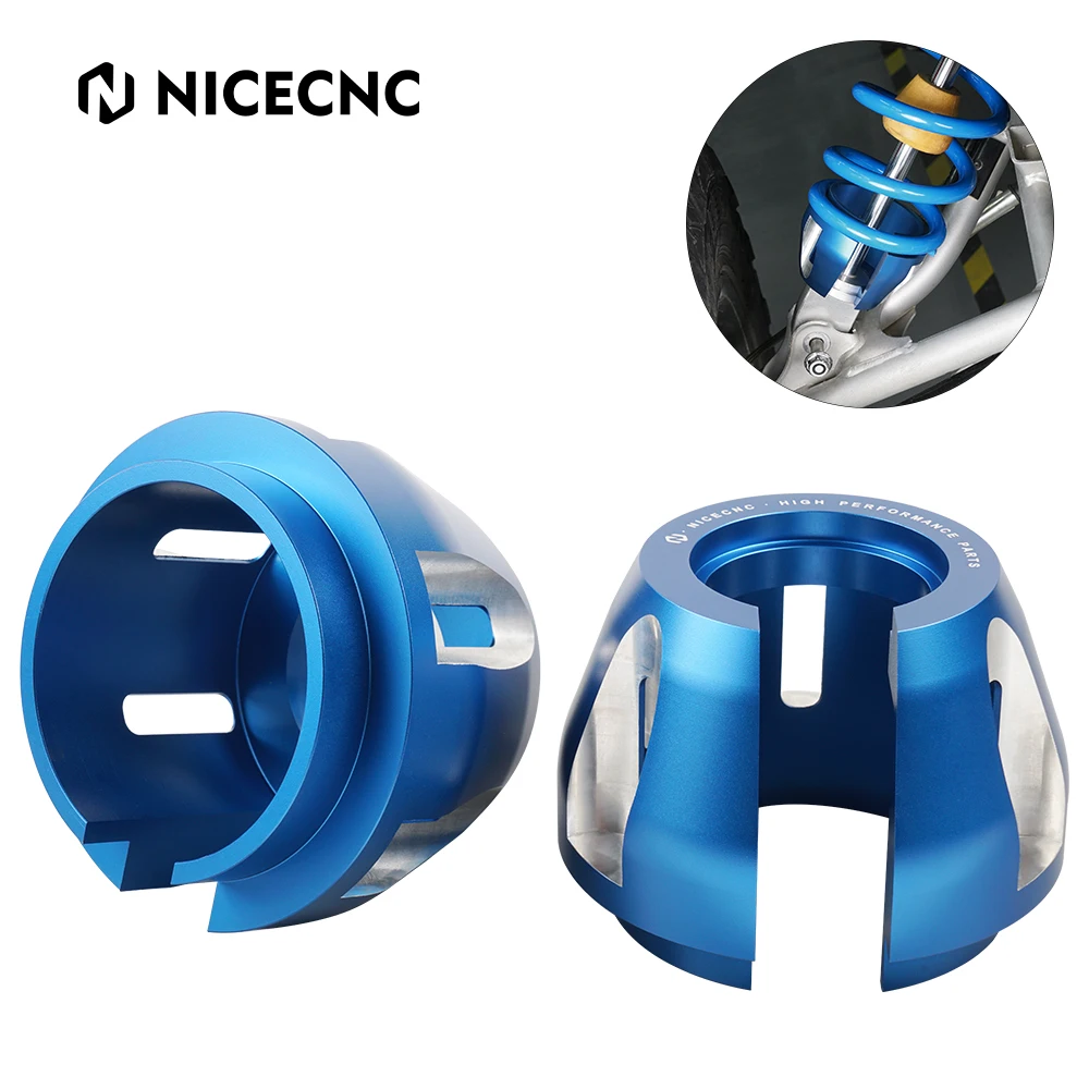 

NiceCNC Pair Front Spring Retainers Bracket Mount Guard For Polaris RZR XP TURBO MD INTL XP 4 1000 TRACTOR S S4 RS1 GENERAL UTV