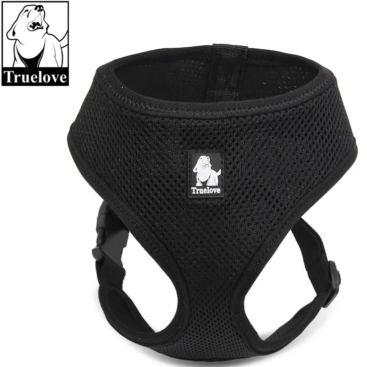 Truelove Breathable Nylon Mesh Dog Harness - Comfortable Walking Gear for Small to Medium Dogs