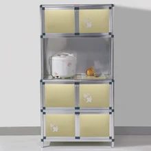 Кухонные шкафчики для хранения шкафы из алюминиевого сплава, шкафы для хранения, шкафы для хранения
