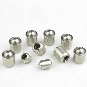 

5Pcs A03 A04-A12mm Diameter Stainless steel precision positioning beads plunger spring ball screw 4mm-16mm Length