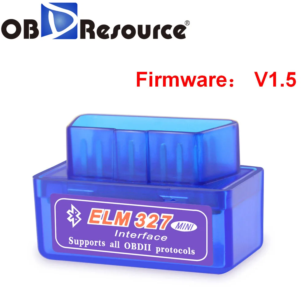 

ELM327 Bluetooth V1.5 OBD2 OBDII Car Diagnostic Tool ELM 327 Torque Automotive Scanner Code Reader For Benz BMW Ford Volvo VAG