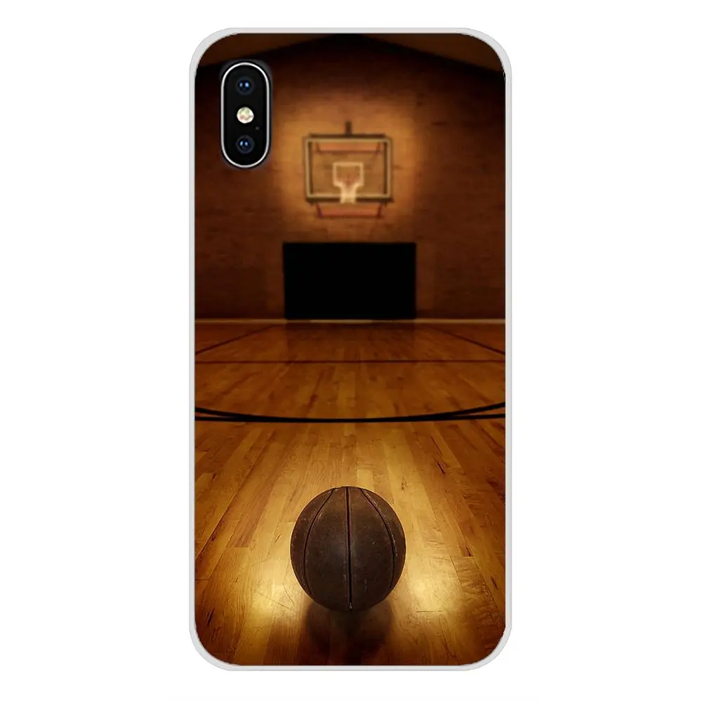Силиконовый чехол для телефона huawei G7 G8 P7 P8 P9 P10 P20 P30 Lite Mini Pro P Smart Plus спортивная баскетбольная площадка