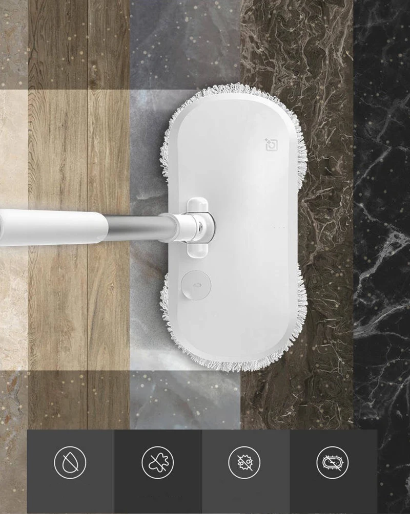 Новая портативная беспроводная Электрическая Мойка Xiaomi Dreame CC Mop Cleaner интеллектуальная влажная уборочная машина