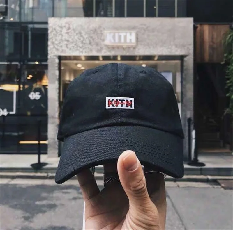 Embroidered Logo Kith Baseball Caps Men 