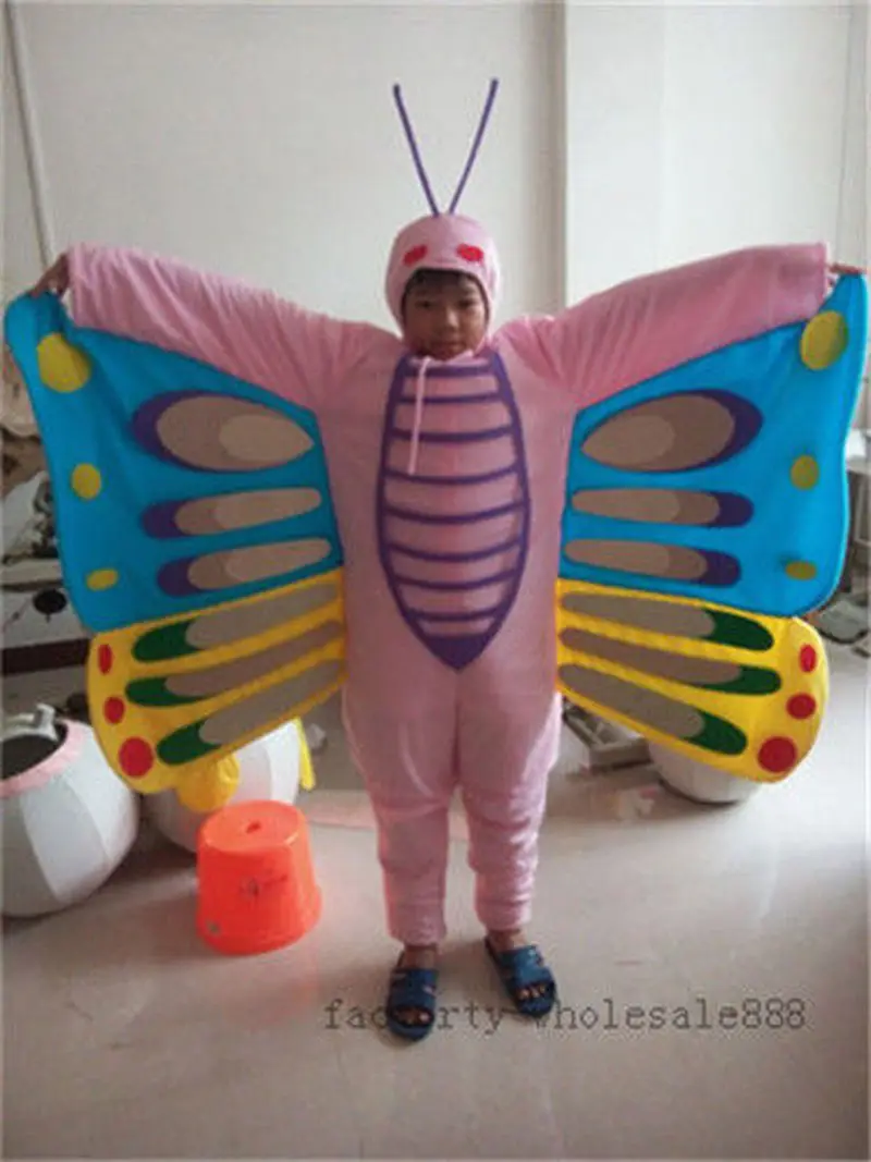 

New Unisex Carnival butterfly Mascot Costume suit dress Birthday cosplay party Adults size gifts NEW