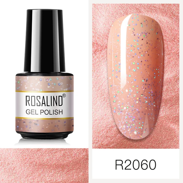 ROSALIND Nail Art 7ML Gel Polish 80 Color For Manicure Design UV Nail Polish Gel Lacquer Soak Off Semi Permanent Gel Nail Polish RAR2060